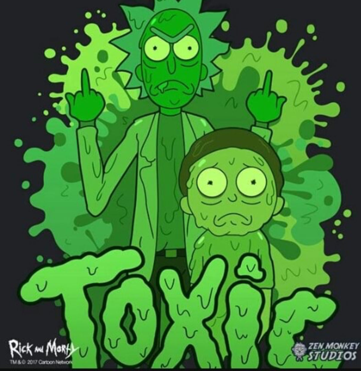 Toxic rick and morty