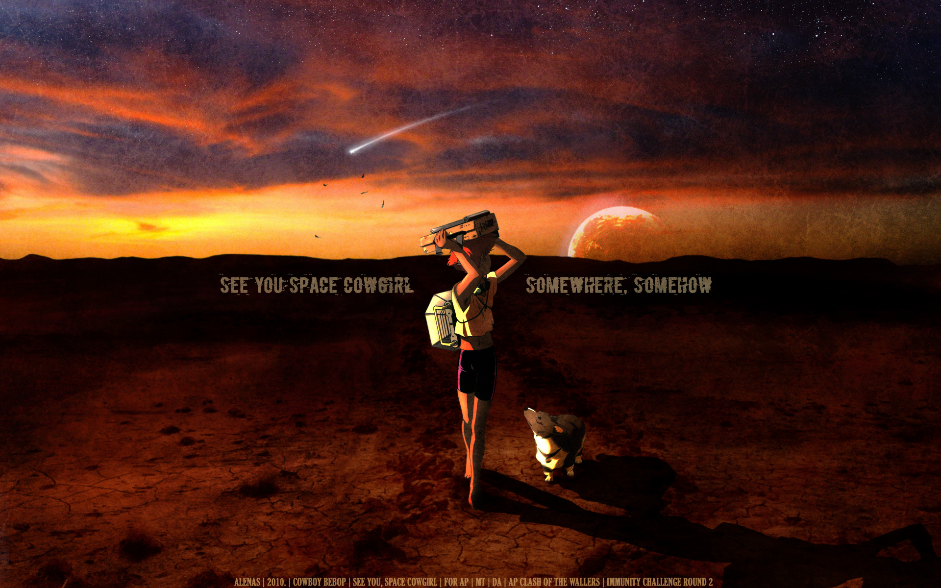 Cowboy Bebop Wallpaper: See You Space Cowgirl [Somewhere, Somehow]