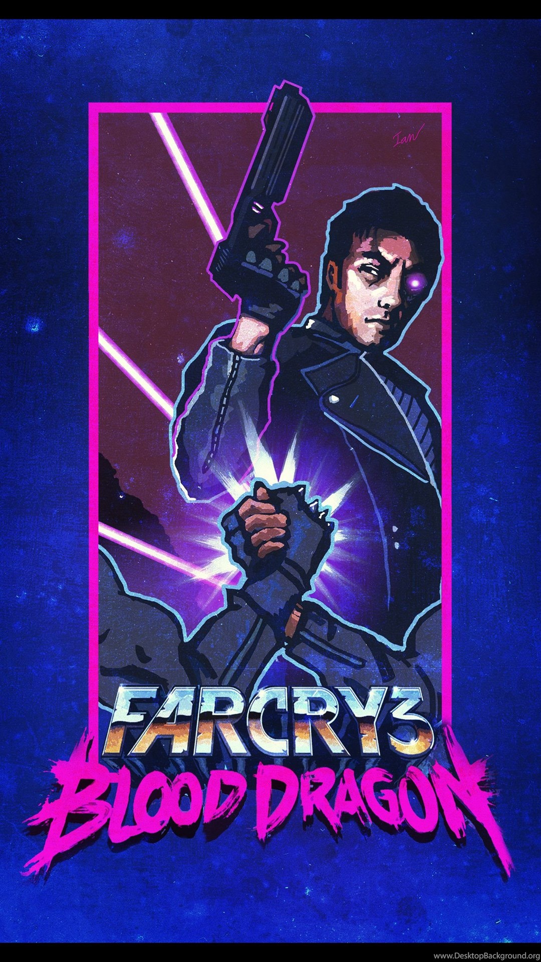 Far Cry 3 Blood Dragon By SullyVanCraft Desktop Background