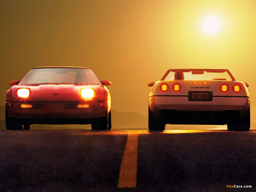 C4 Corvette Wallpaper