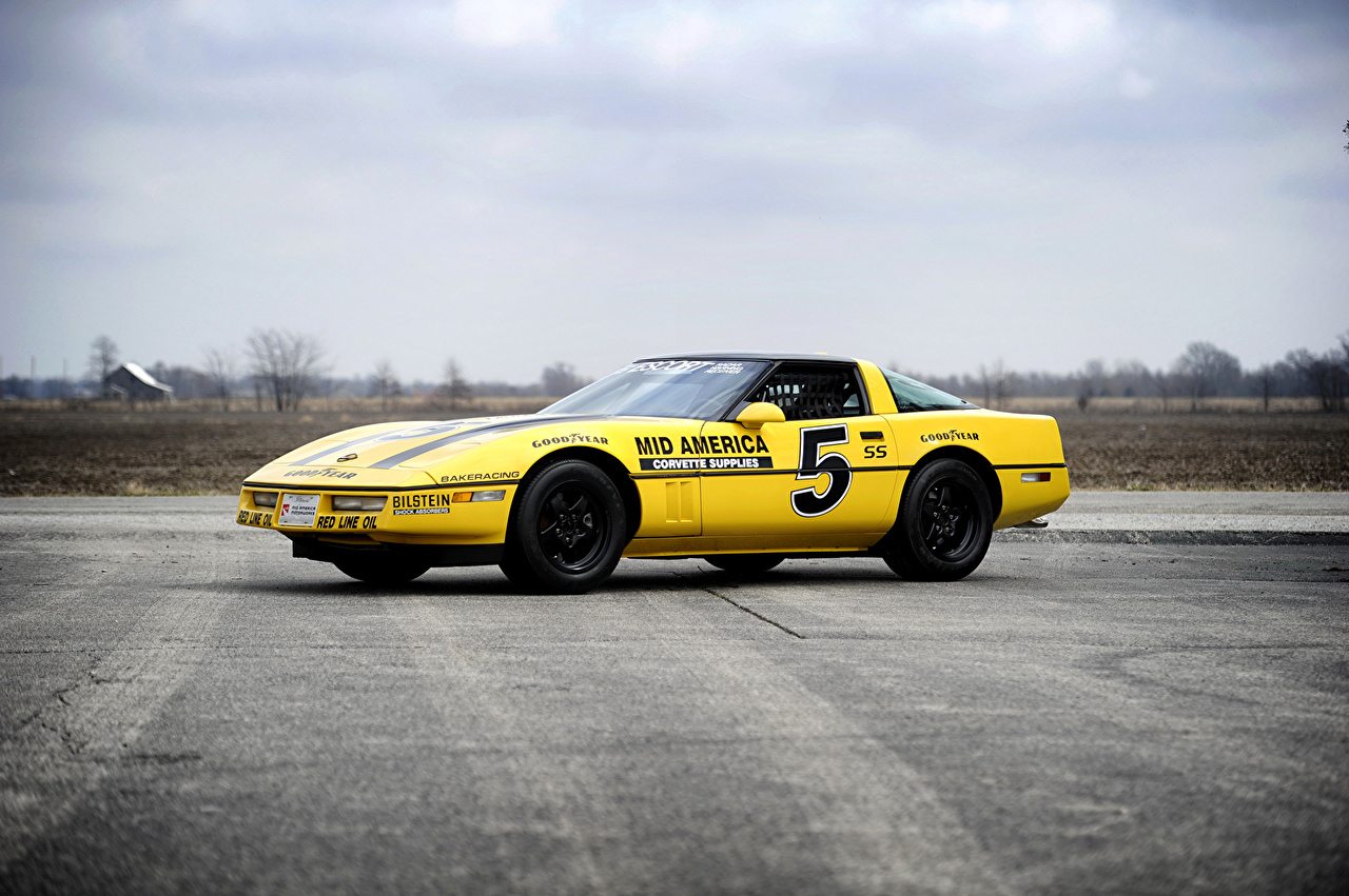 Image Tuning Chevrolet 1987 Corvette Escort Series Race Car (C4)