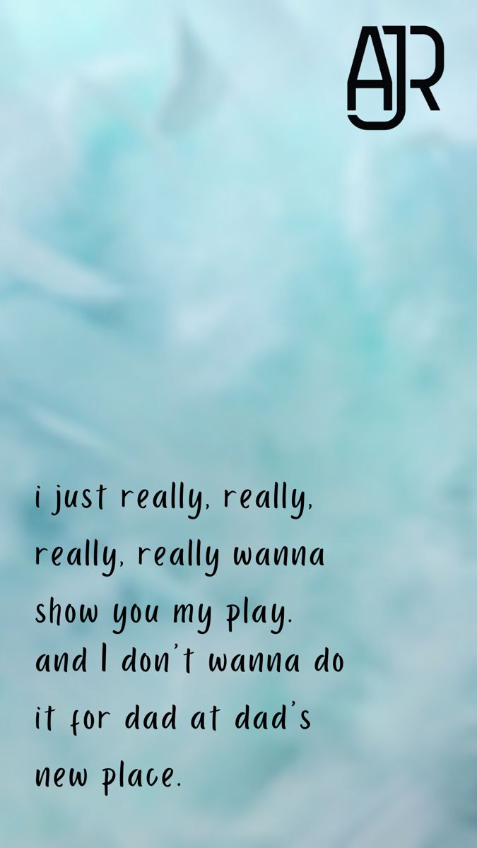 Listen to AJR's new song “My Play”. Ajr lyrics, Ajr quotes, Songs