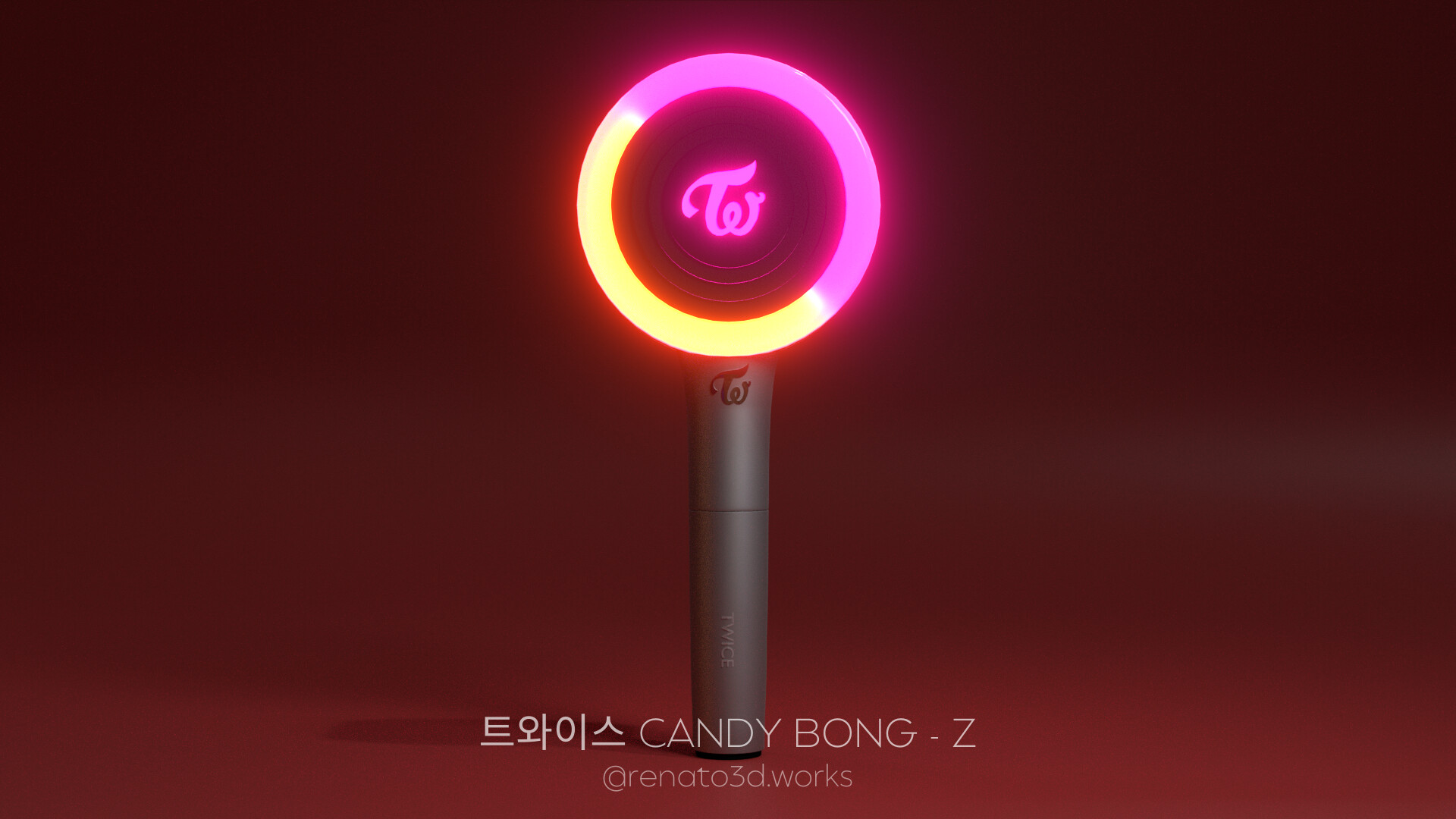 TWICE Candy Bong Z Light Stick, Renato de Leon