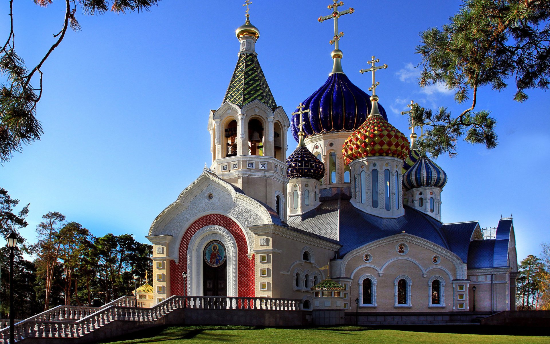 Church in Russia HD Wallpaper