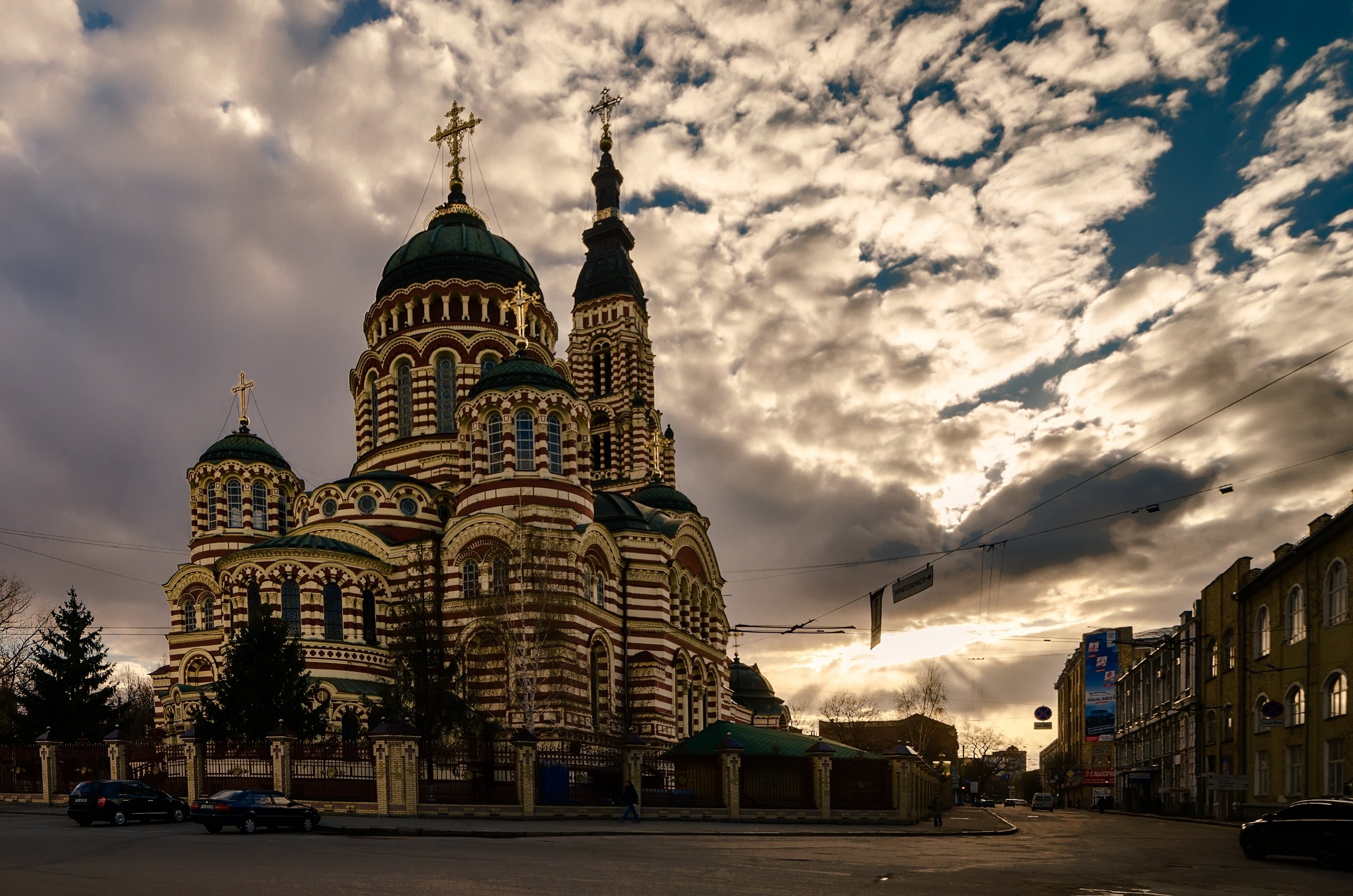 annunciation, Cathedral, Kharkov, Ukraine, Church, Building Wallpaper HD / Desktop and Mobile Background
