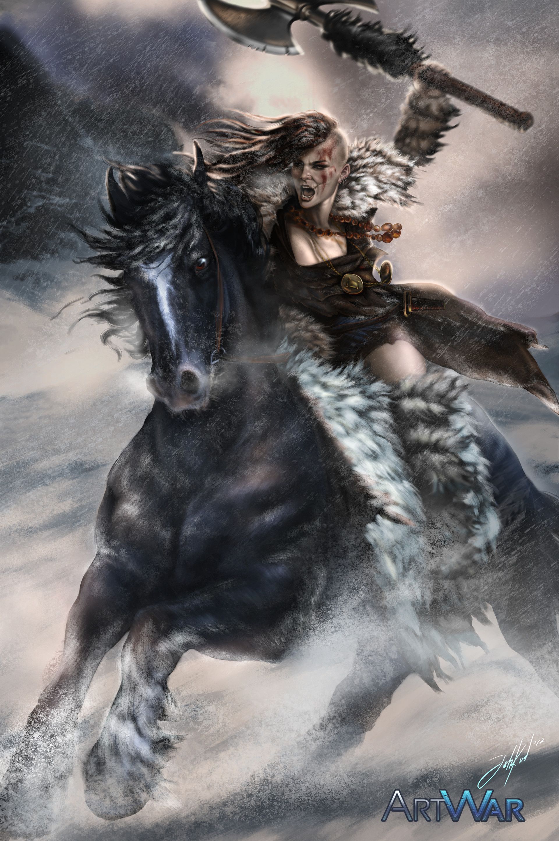 Jórunnr. Warrior of north., Dasha Kudrina. Viking warrior woman, Warriors wallpaper, Warrior woman