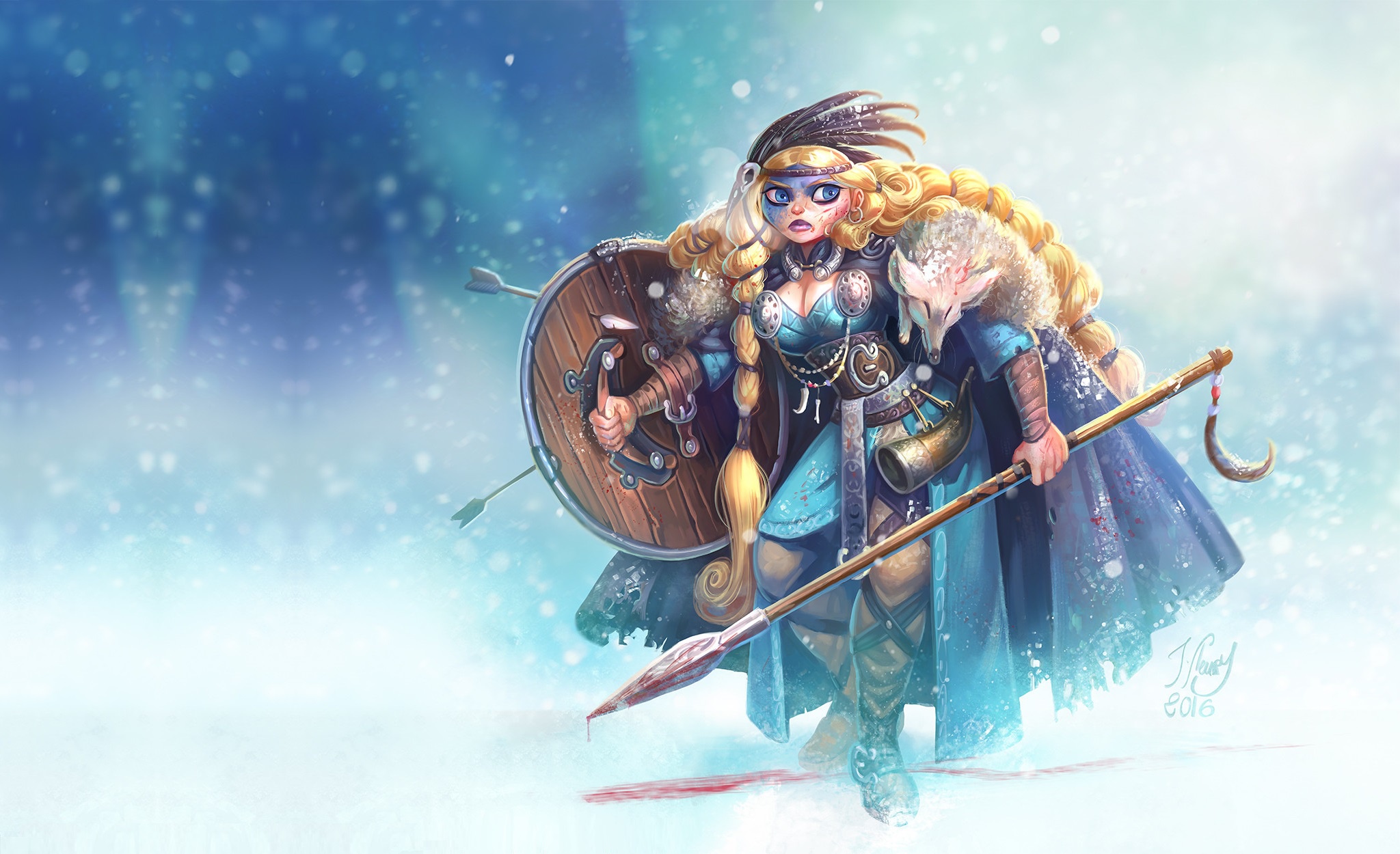 Fantasy Viking HD Wallpaper