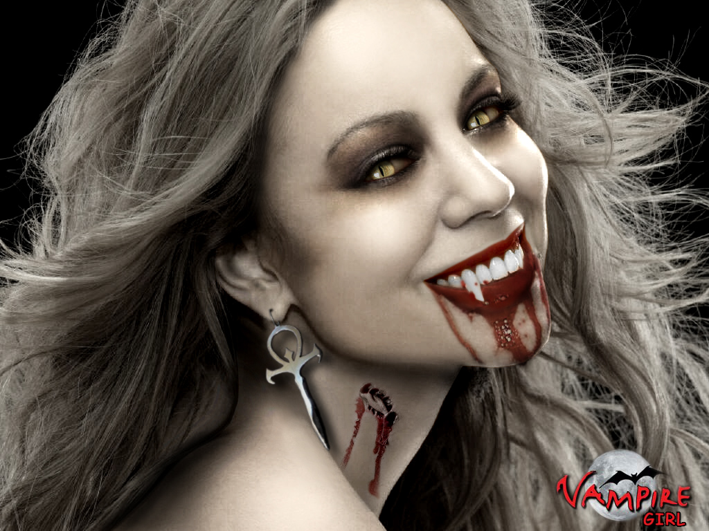 Download wallpaper: women vampire, photo, wallpaper for desktop, download
