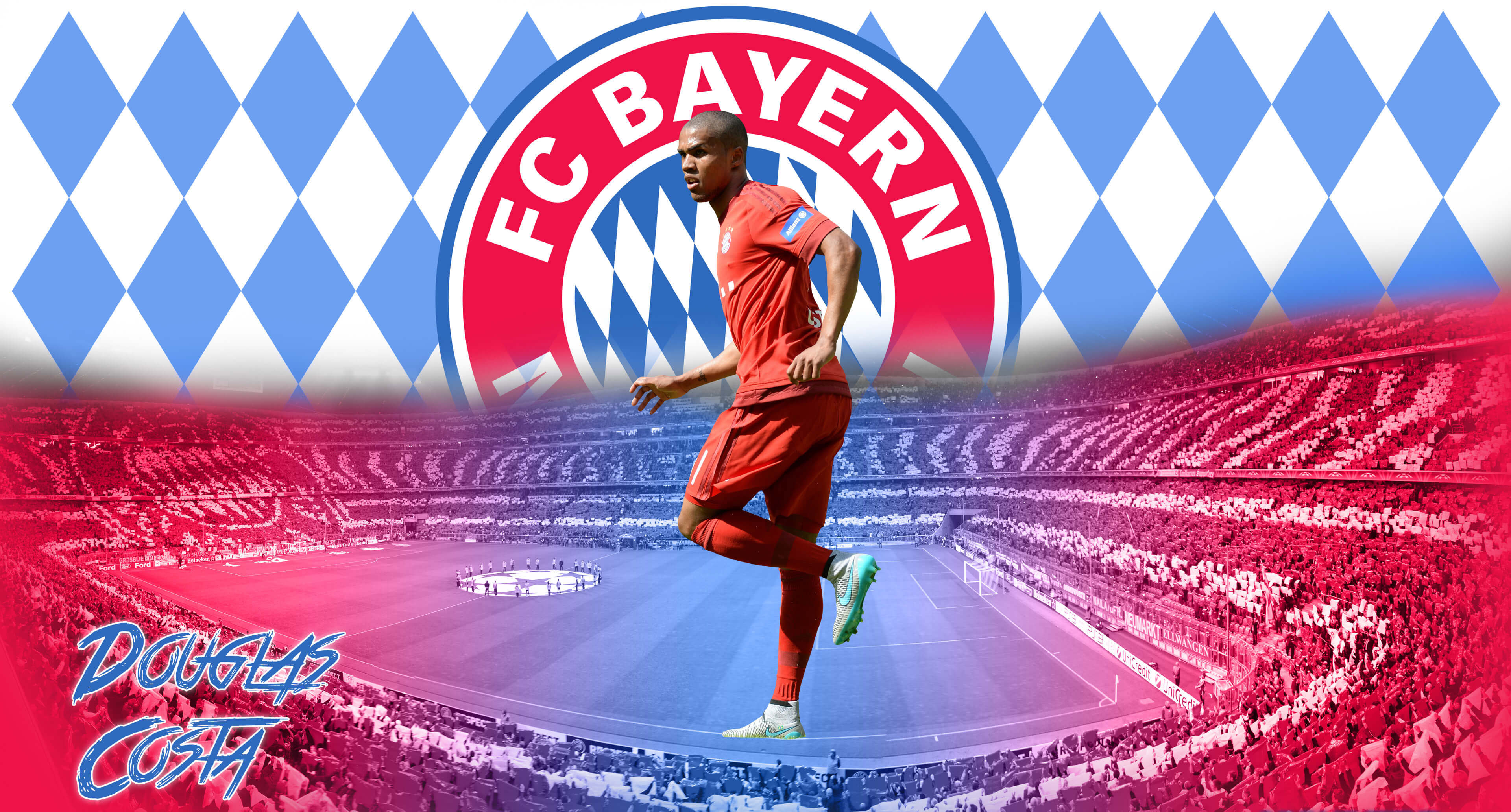 FC Bayern Background Free Download