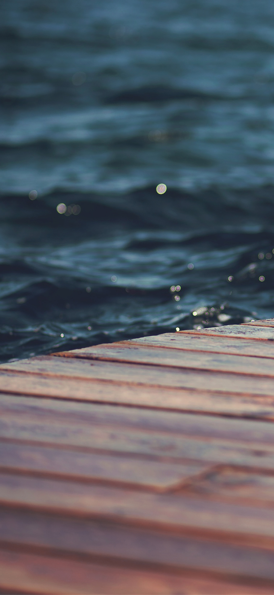 iPhone X wallpaper. peace lake river dock dark nature jonas nilsson lee