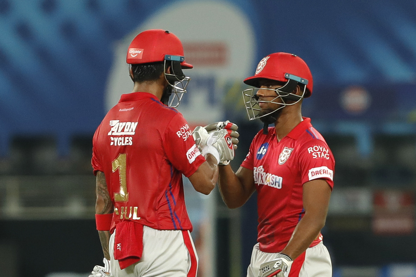 Nicholas Pooran and KL Rahul added 58 runs for the third wicket