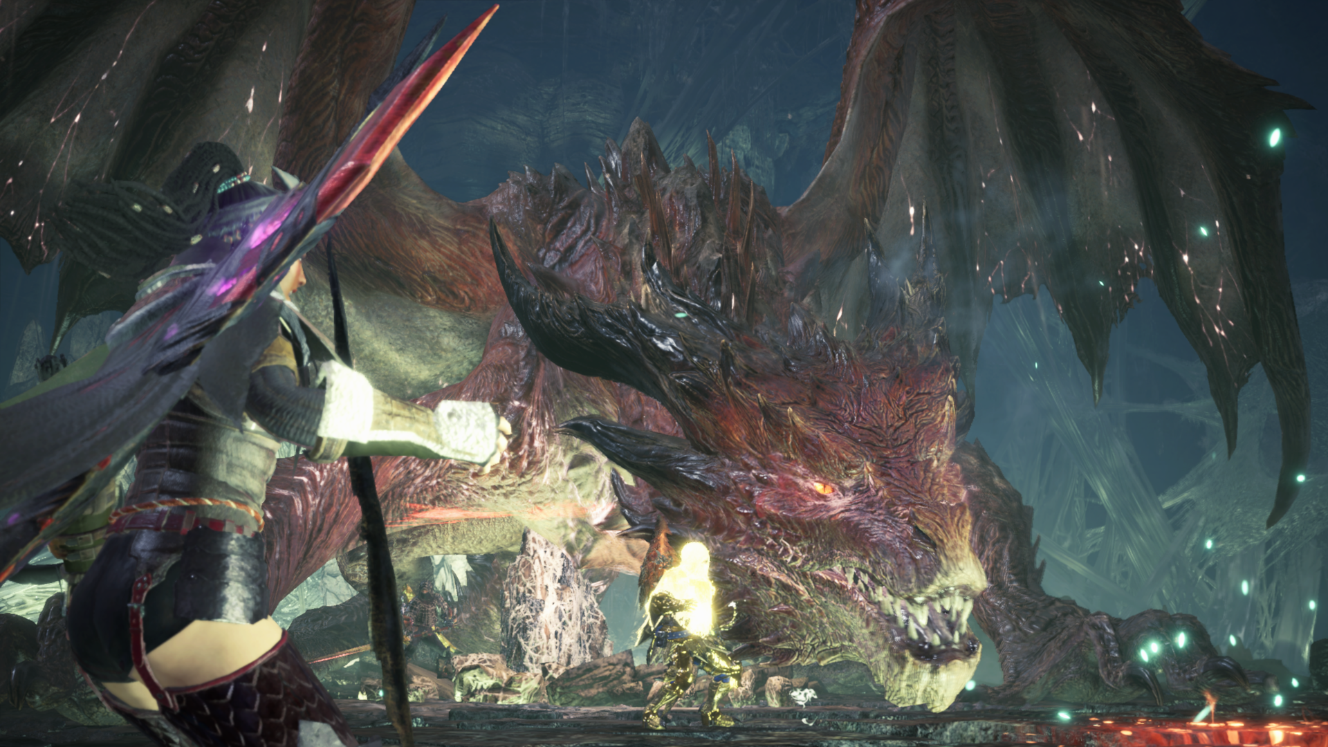 Safi Jiiva has such a beautifully simplistic design. Praise to you Capcom!: MonsterHunterWorld