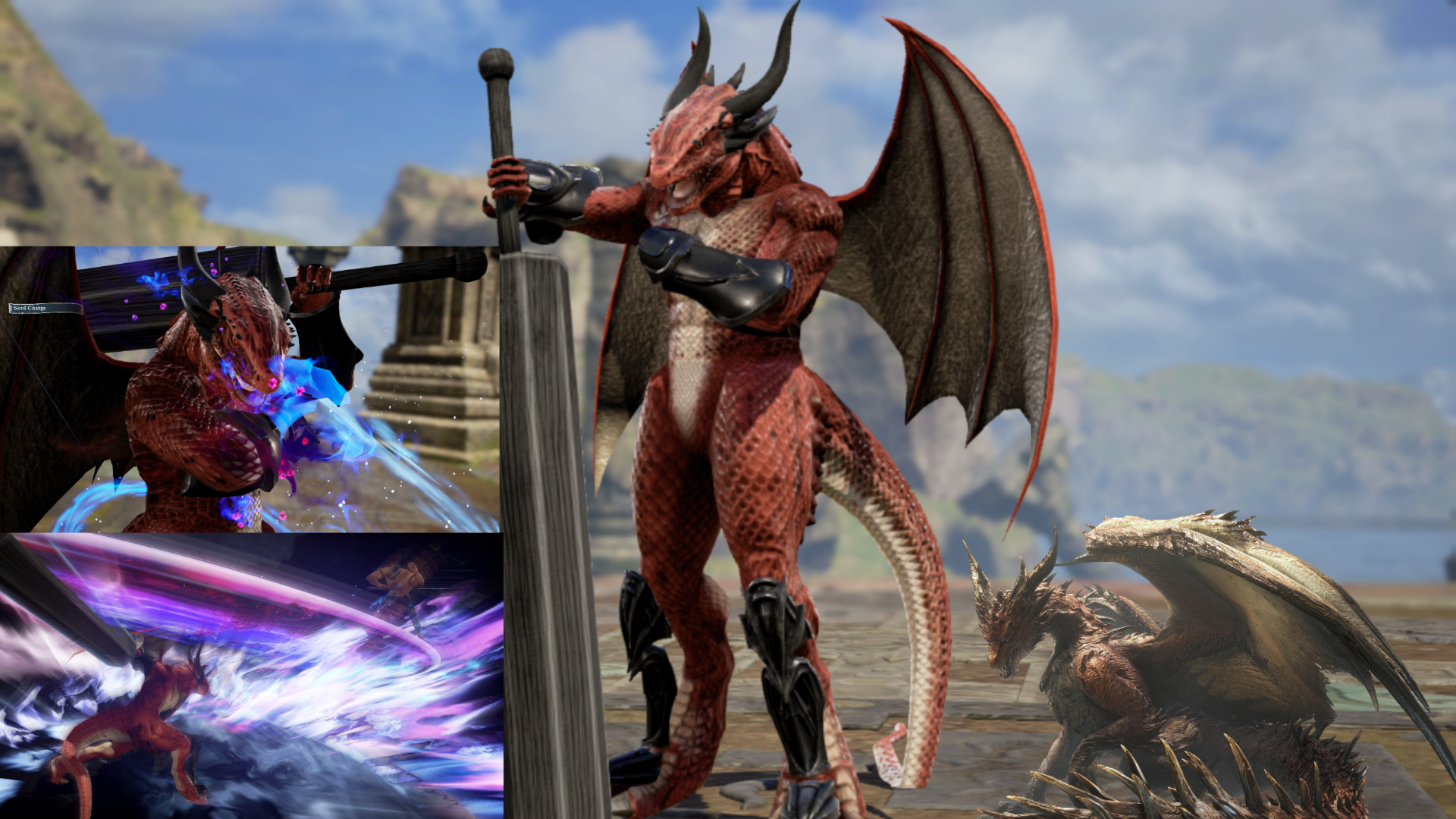 I made Safi'jiiva in Soul Calibur 6: MonsterHunter
