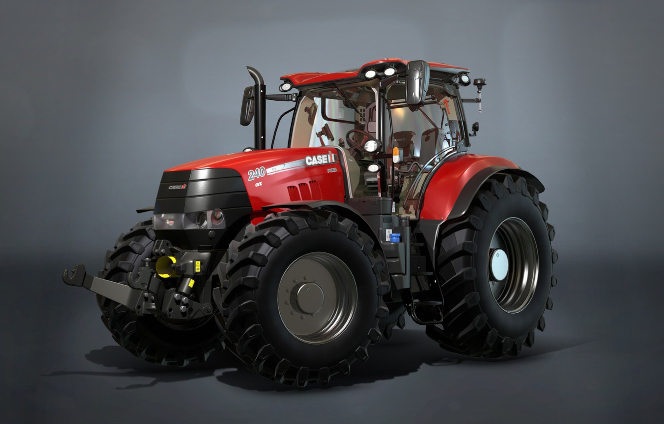 Wallpaper tractor, Farming Simulator Case IH Puma CVX image for desktop, section игры
