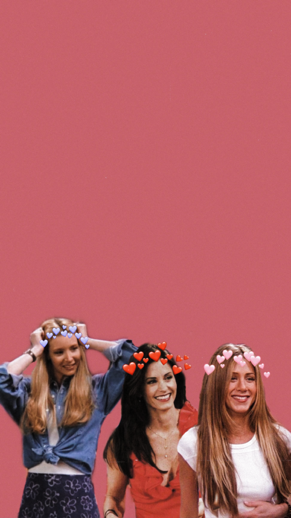 Friends girls wallpaper Rachel and Mônica - #friends #girls #monica #phoebe #rachel #wallpaper - #Au. Friends poster, Friends wallpaper, Aesthetic movies