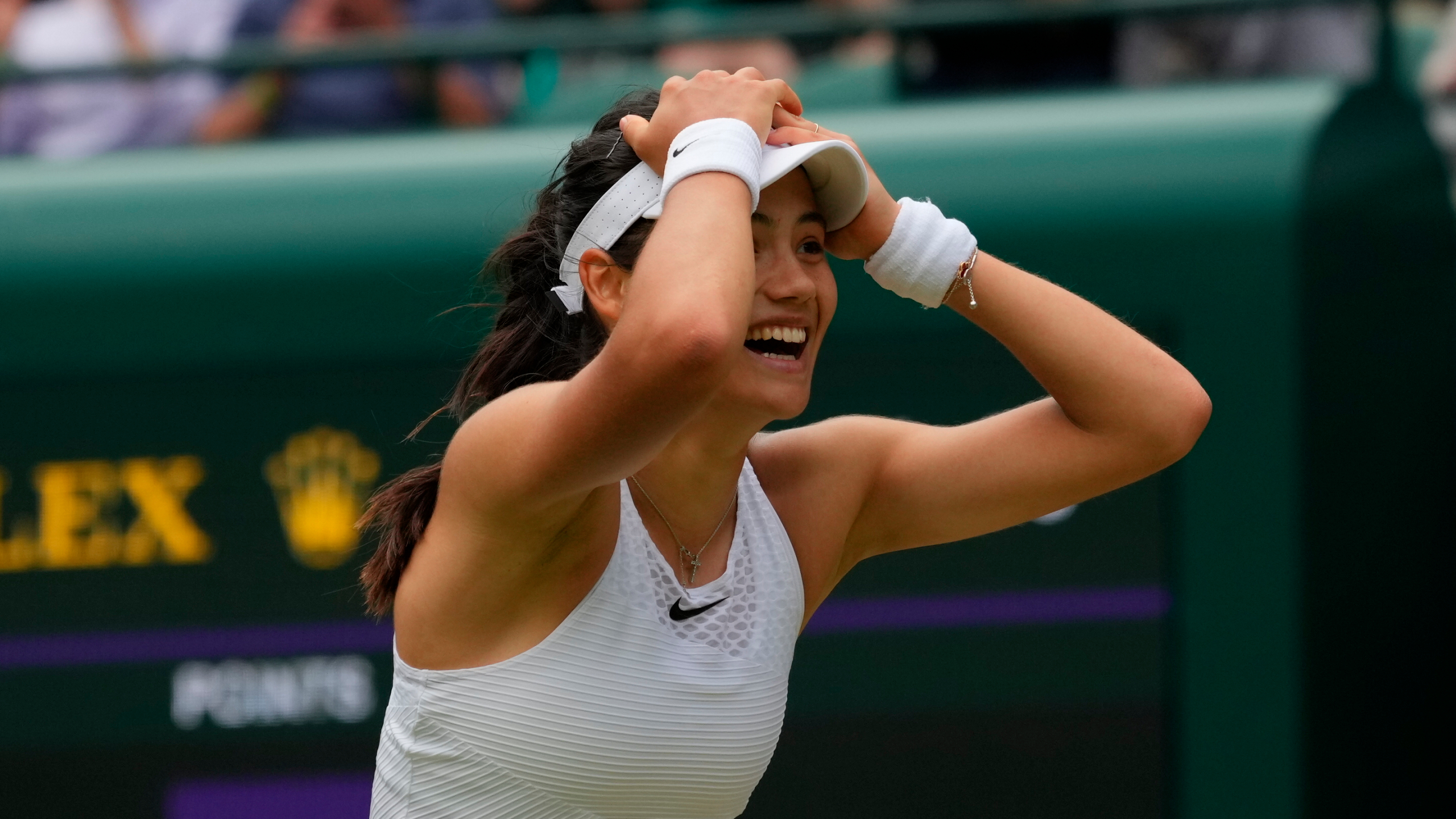 Britain's Raducanu, 18, joins Gauff, 17, in Wimbledon Week 2