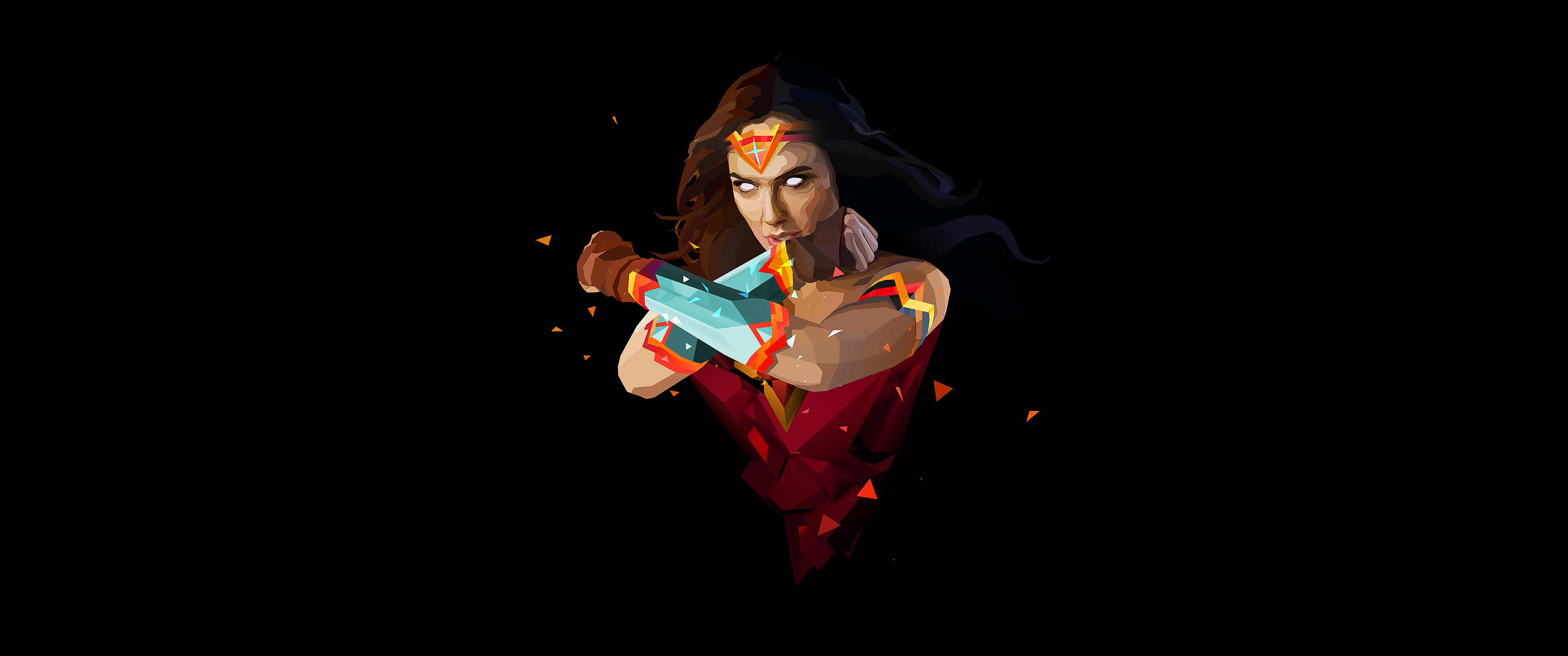wonder Woman Maller [3440x1440]: WidescreenWallpaper