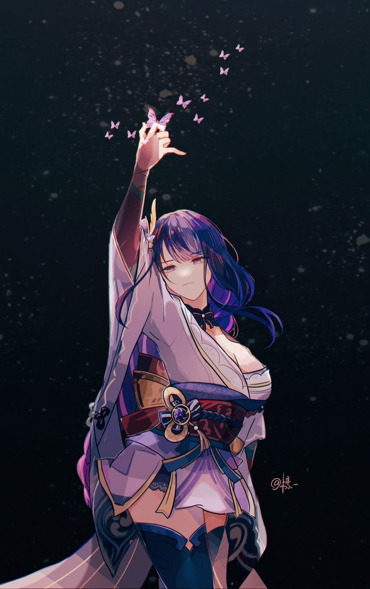 樣一 on Twitter. Impact, Anime, Character art