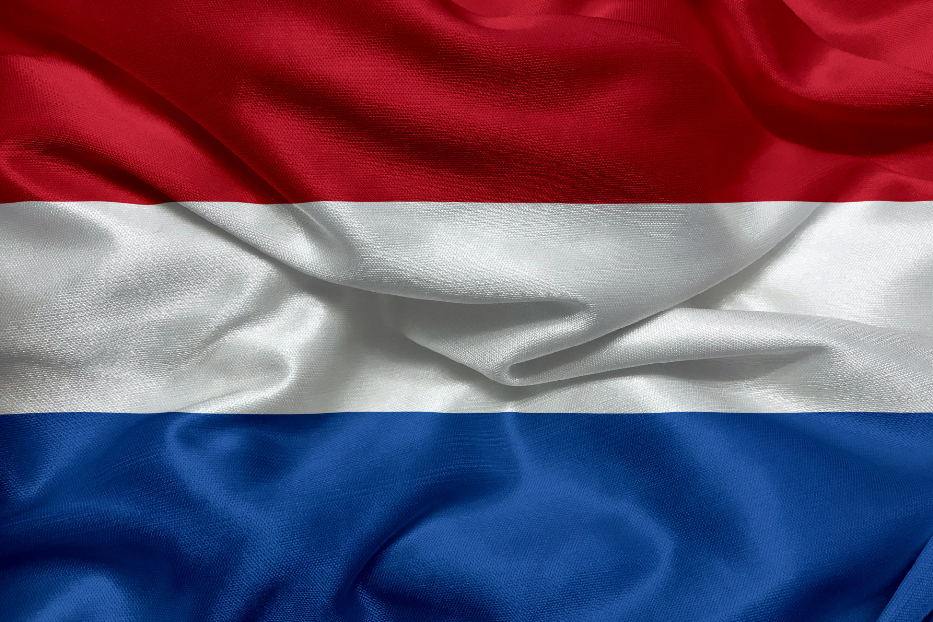 Flag of the Kingdom of the Netherlands. Free