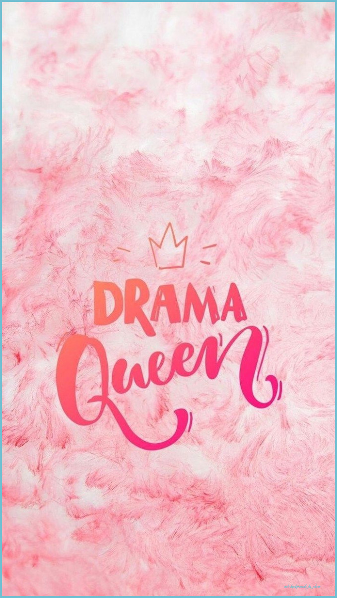 Drama Queen Crown Cute Tumblr Background Pink Background In 13 Background For Phone
