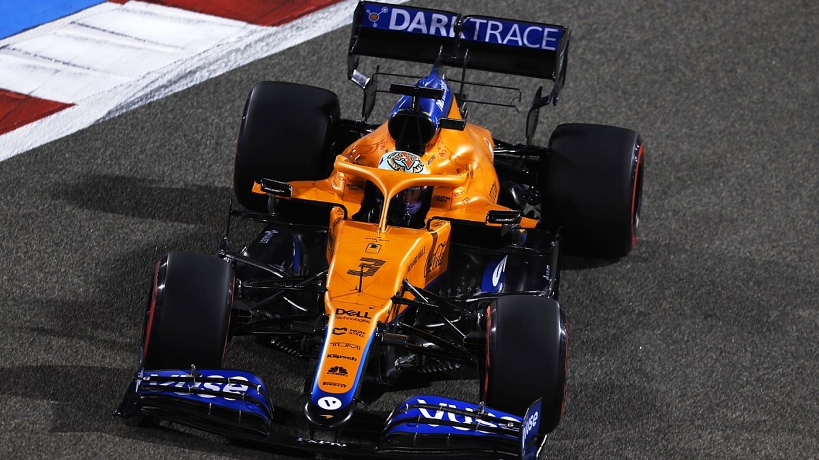 McLaren say Ricciardo raced with damaged car on team debut