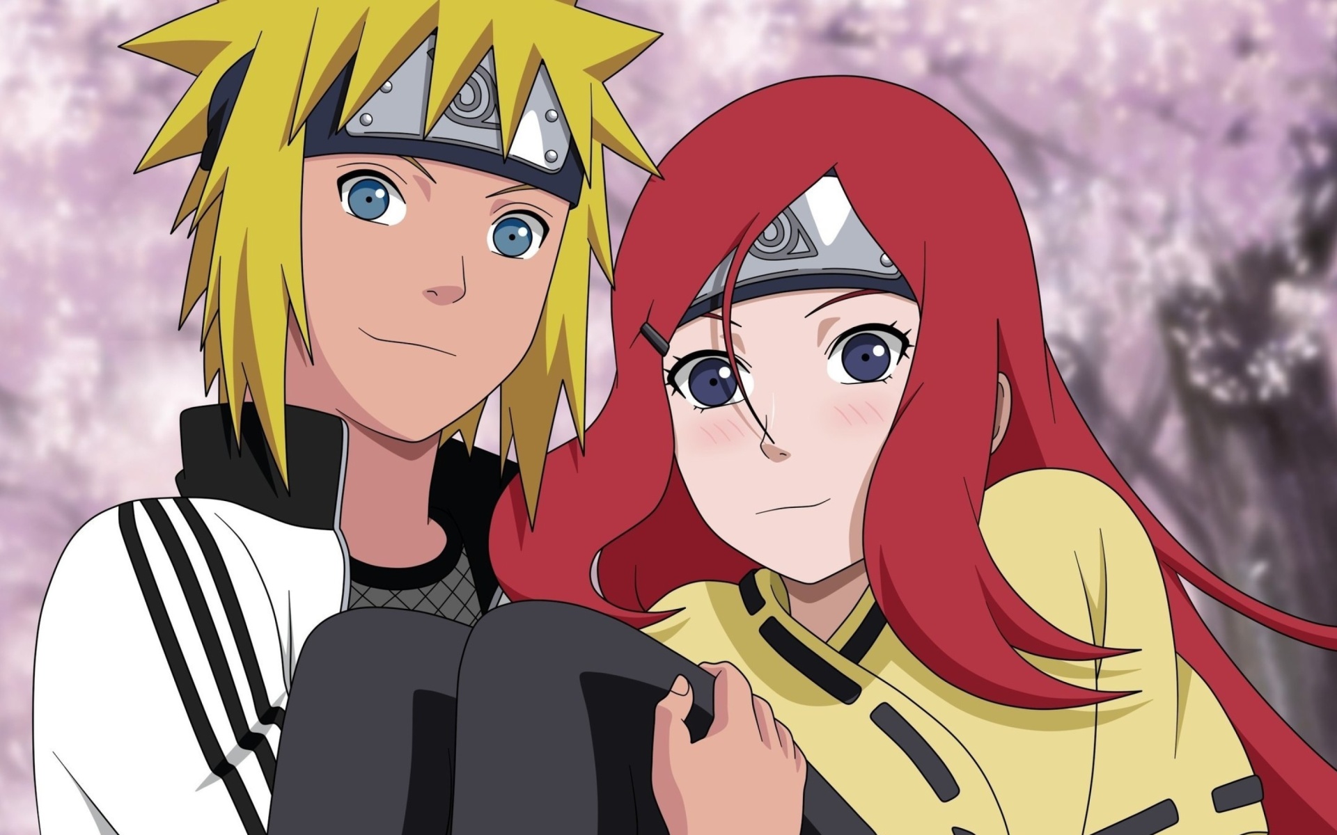 Minato Namikaze And Kushina Uzumaki Wallpaper for Widescreen Desktop PC 1920x1080 Full HD