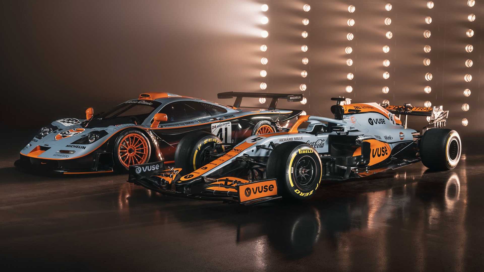 Gulf Oil F1 livery for Monaco GP