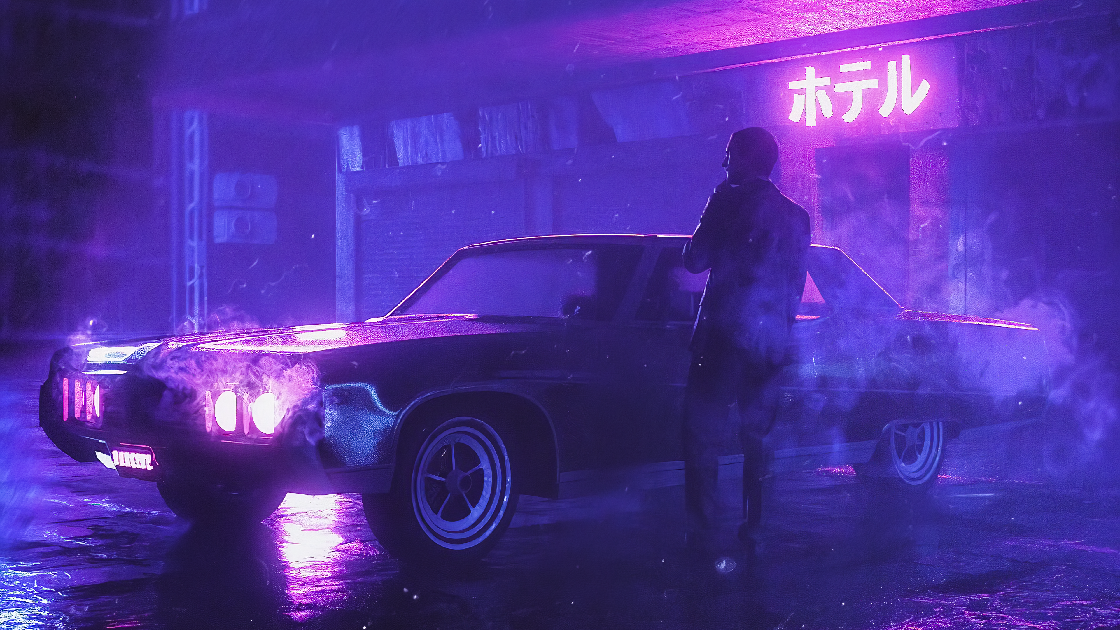 Wondering and Wandering by Dangiuz [3840x2160]. Desktop wallpaper art, Computer wallpaper desktop wallpaper, Aesthetic desktop wallpaper