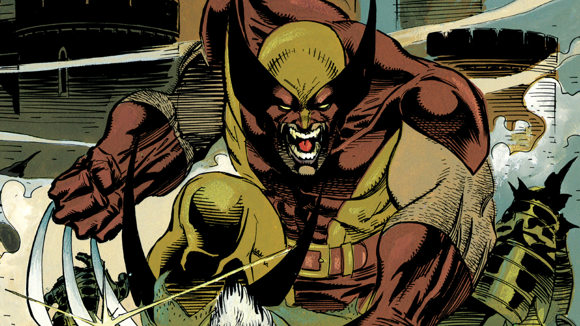 Desktop Wallpaper Wolverine, X Men, Marvel Comics, HD Image, Picture, Background, 4e0369