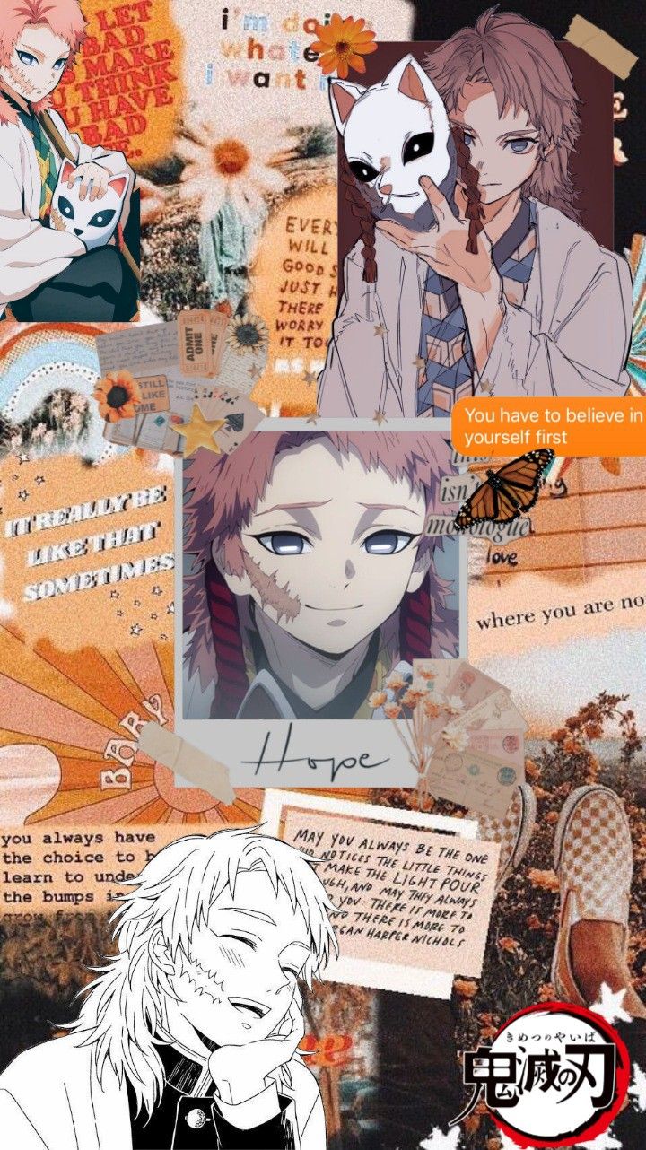 sabito demon slayer aesthetic wallpaper