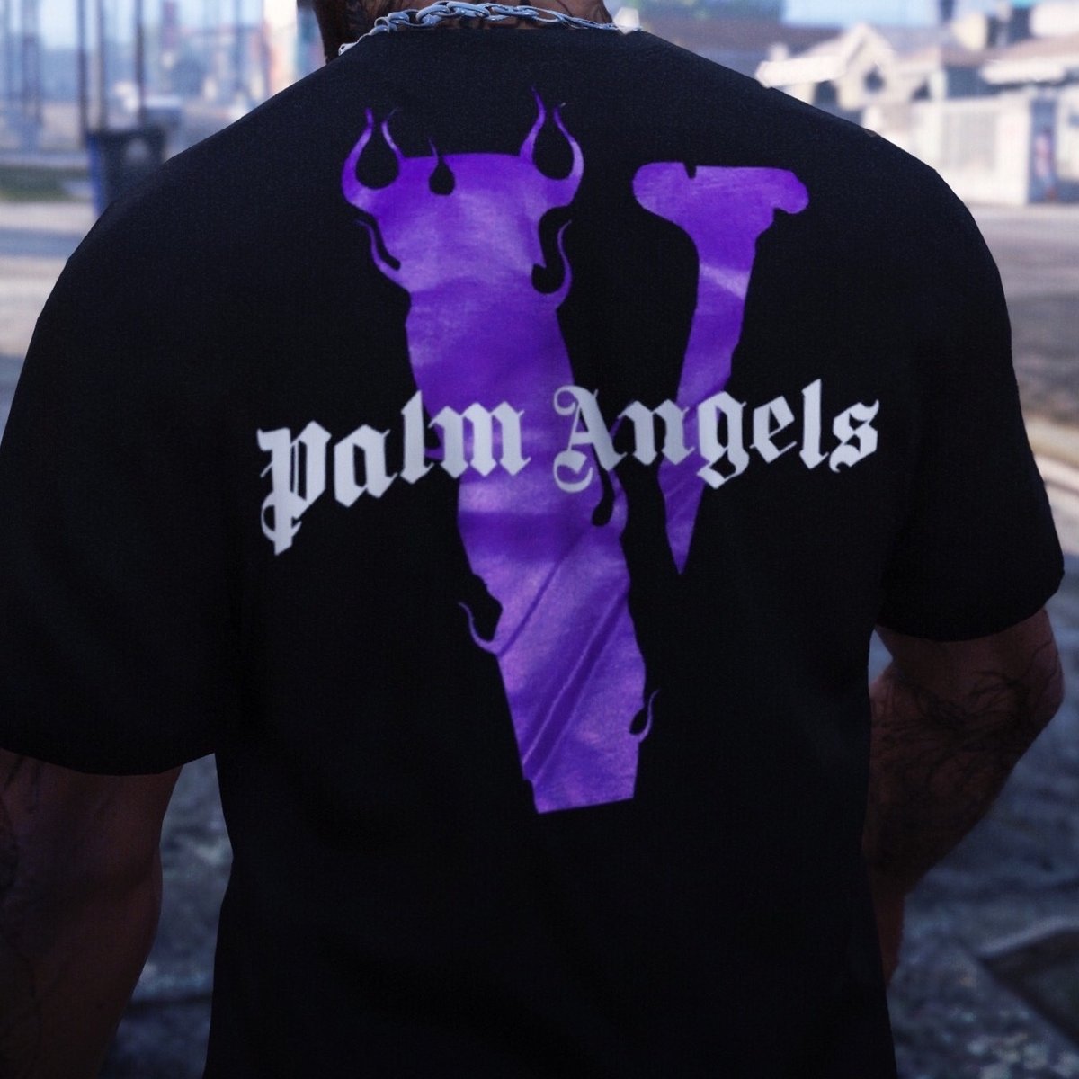 How To Spot Real Vs Fake Vlone x Palm Angels Tee