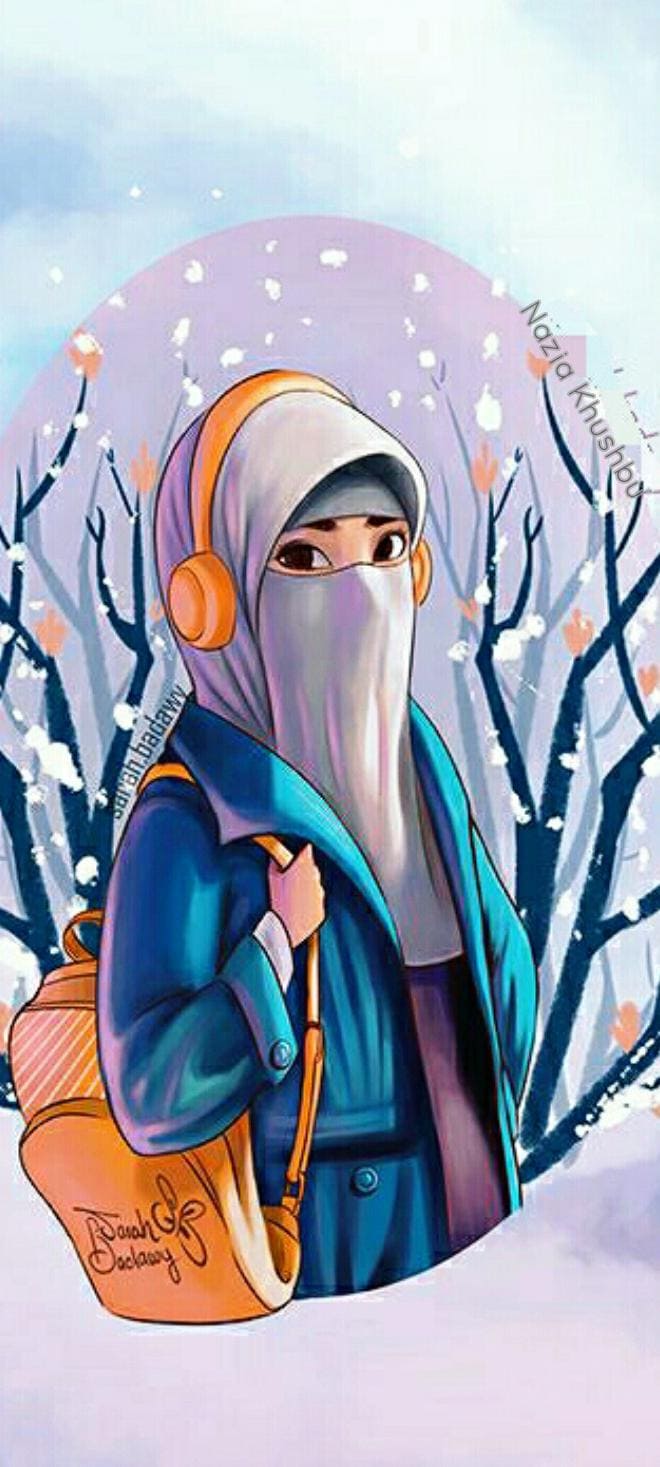 Islamic Girl Animation Wallpaper- Top New Islamic Girl Animation Wallpaper Download Free