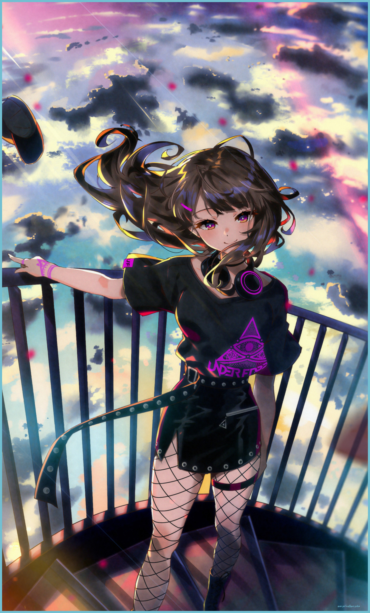 iPhone 8 Wallpaper Anime Girl Blue 8k HD Download Girl Girl Wallpaper iPhone