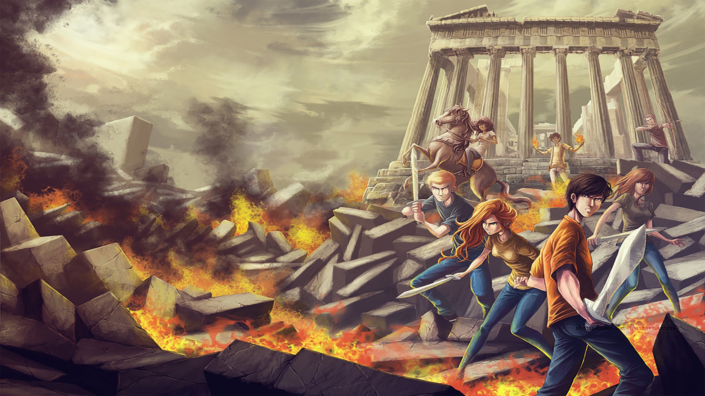 Percy Jackson, Heroes of Olympus, Annabeth Chase Wallpaper HD / Desktop and Mobile Background