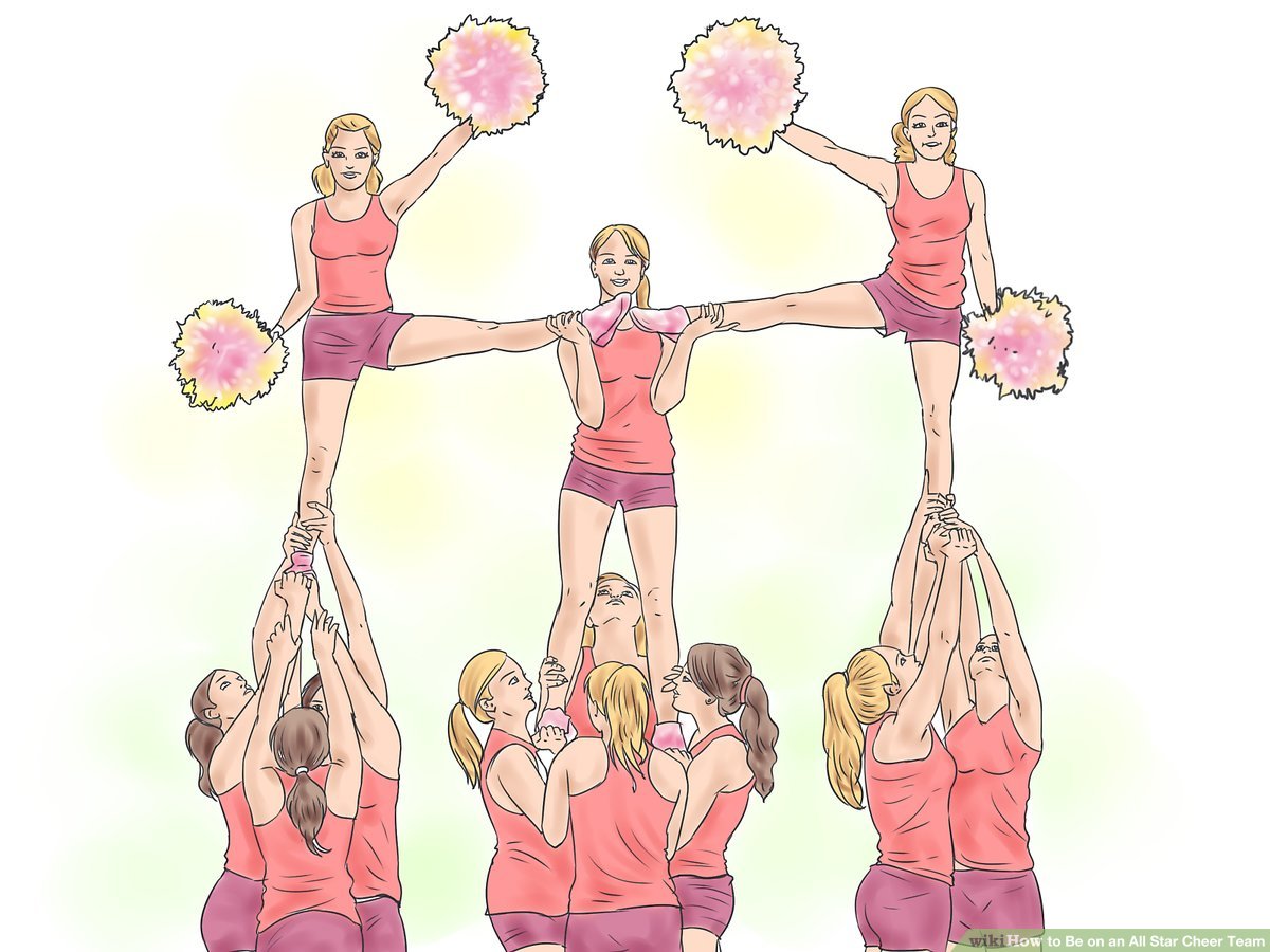 How to Be on an All Star Cheer Team (with Picture)