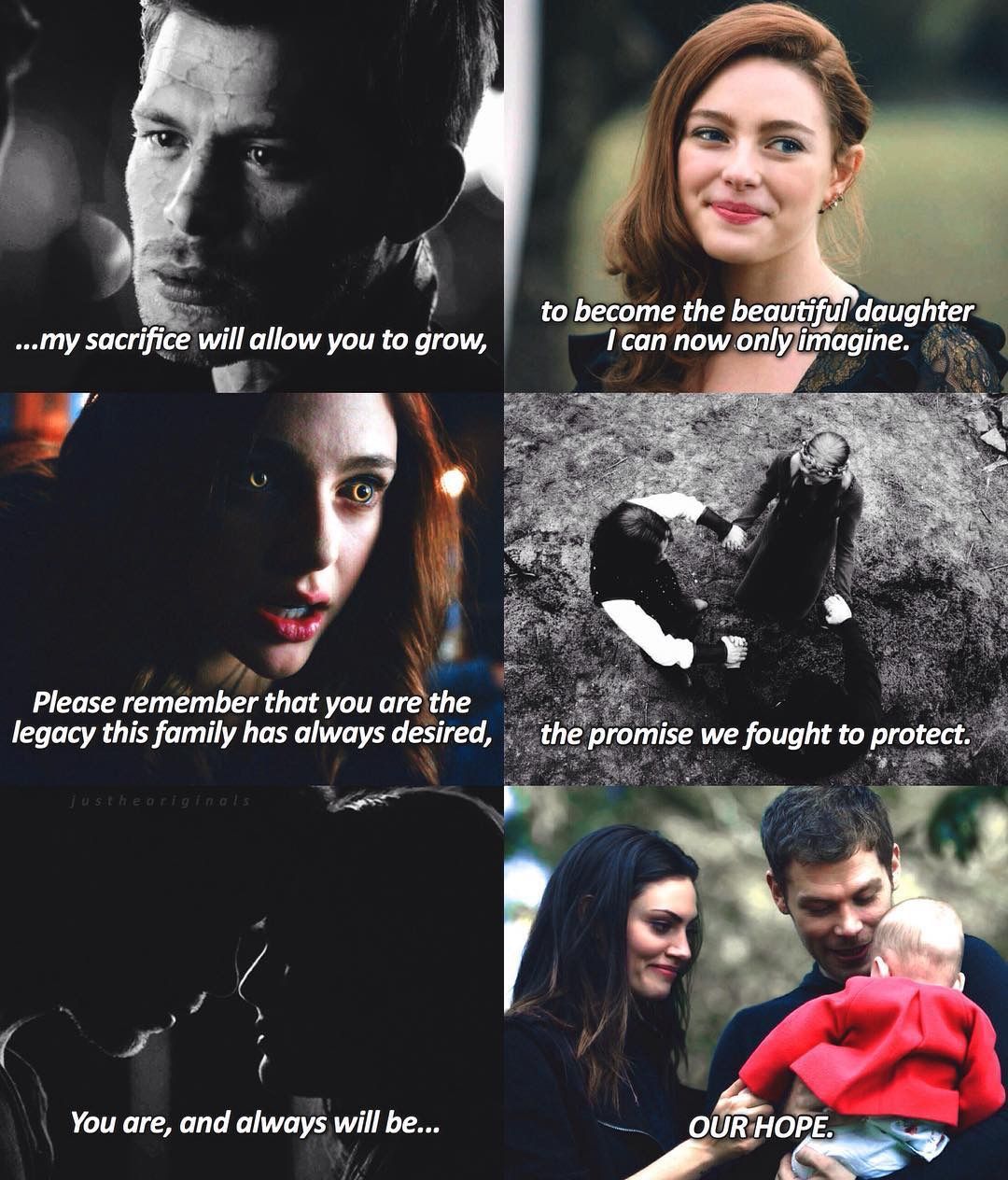 Klaus & Hope ideas. klaus and hope, vampire diaries the originals, klaus