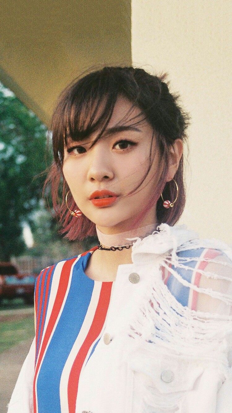 Bolbbalgan4 (볼빨간 사춘기) Ahn Ji Young; Woo Ji Yoon Wallpaper Lockscreen Fondo De Pantalla HD IPhone