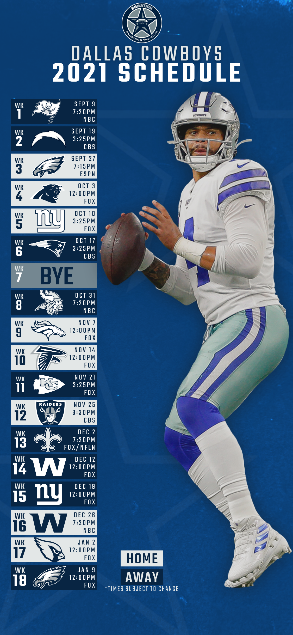 Cowboys Nation on X: 2017 #DallasCowboys Schedule Wallpaper For iPhone  Users In Eastern Time #Lockscreen  / X