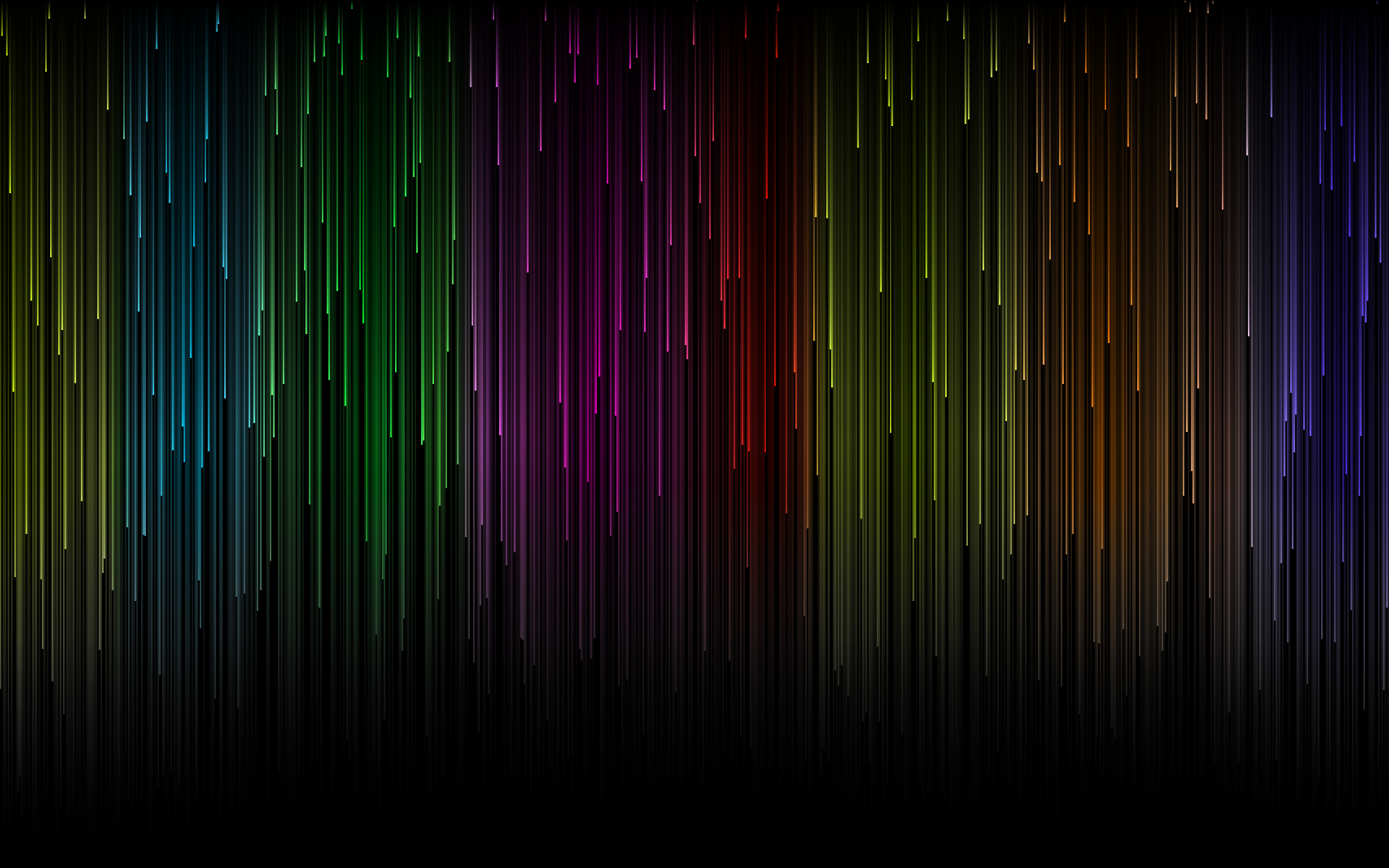Wallpaper, colorful, red, blue, green, purple, orange, gradient, yellow, spectrum, abstract, digital art 1920x1200