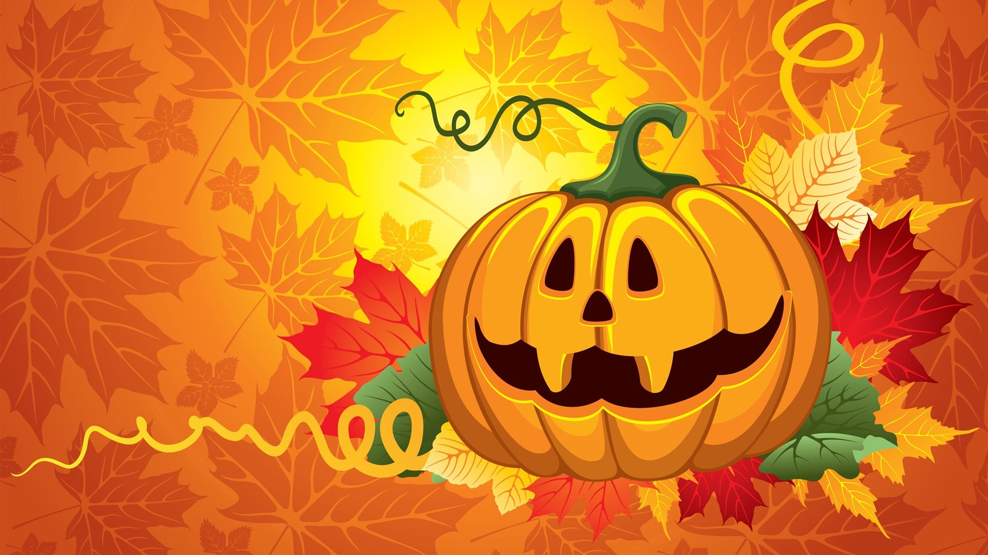 Wallpaper Halloween vector design 2560x1920 HD Picture, Image