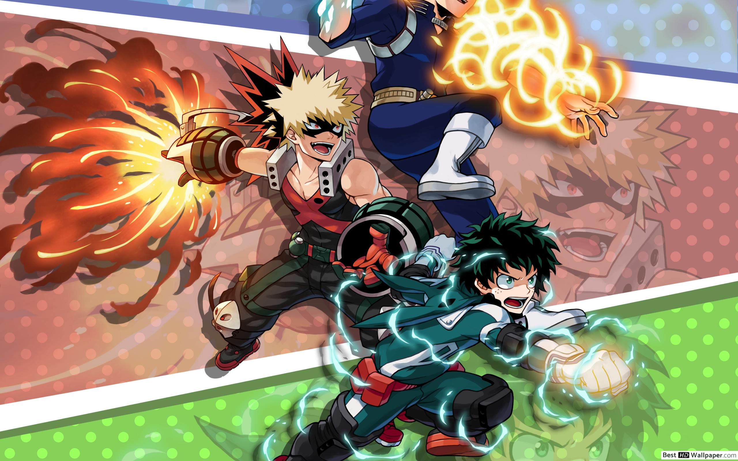 Deku and Bakugo Wallpaper