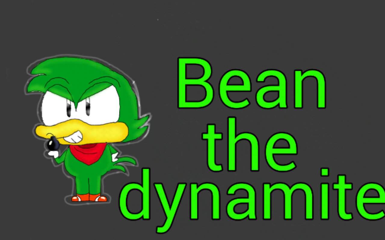 Bean the dynamite. Sonic the Hedgehog! Amino