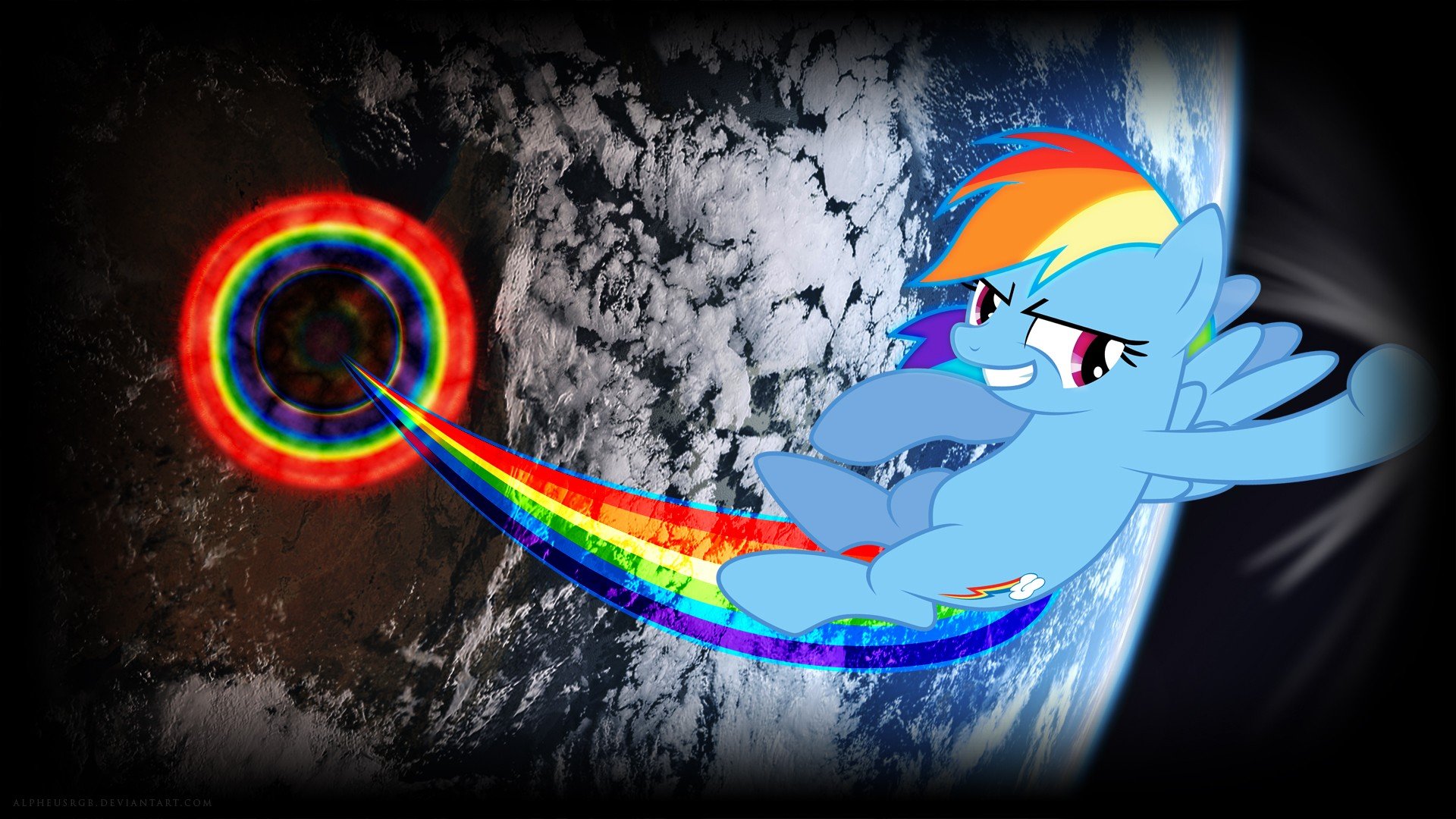 orbit, Rainbow, Dash, My, Little, Pony, Friendship, Is, Magic Wallpaper HD / Desktop and Mobile Background