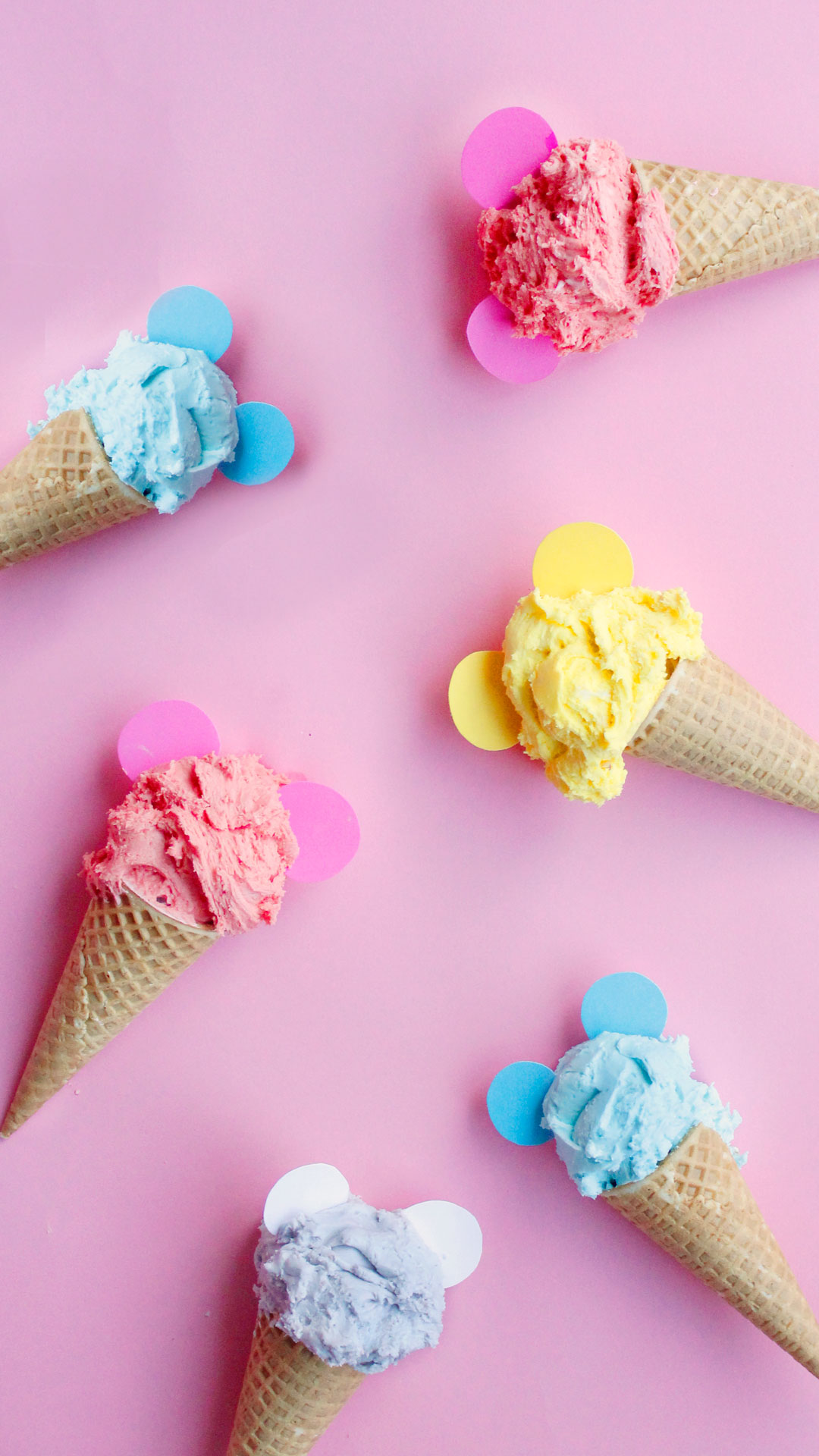Summer Ice Cream Wallpaper iPhone