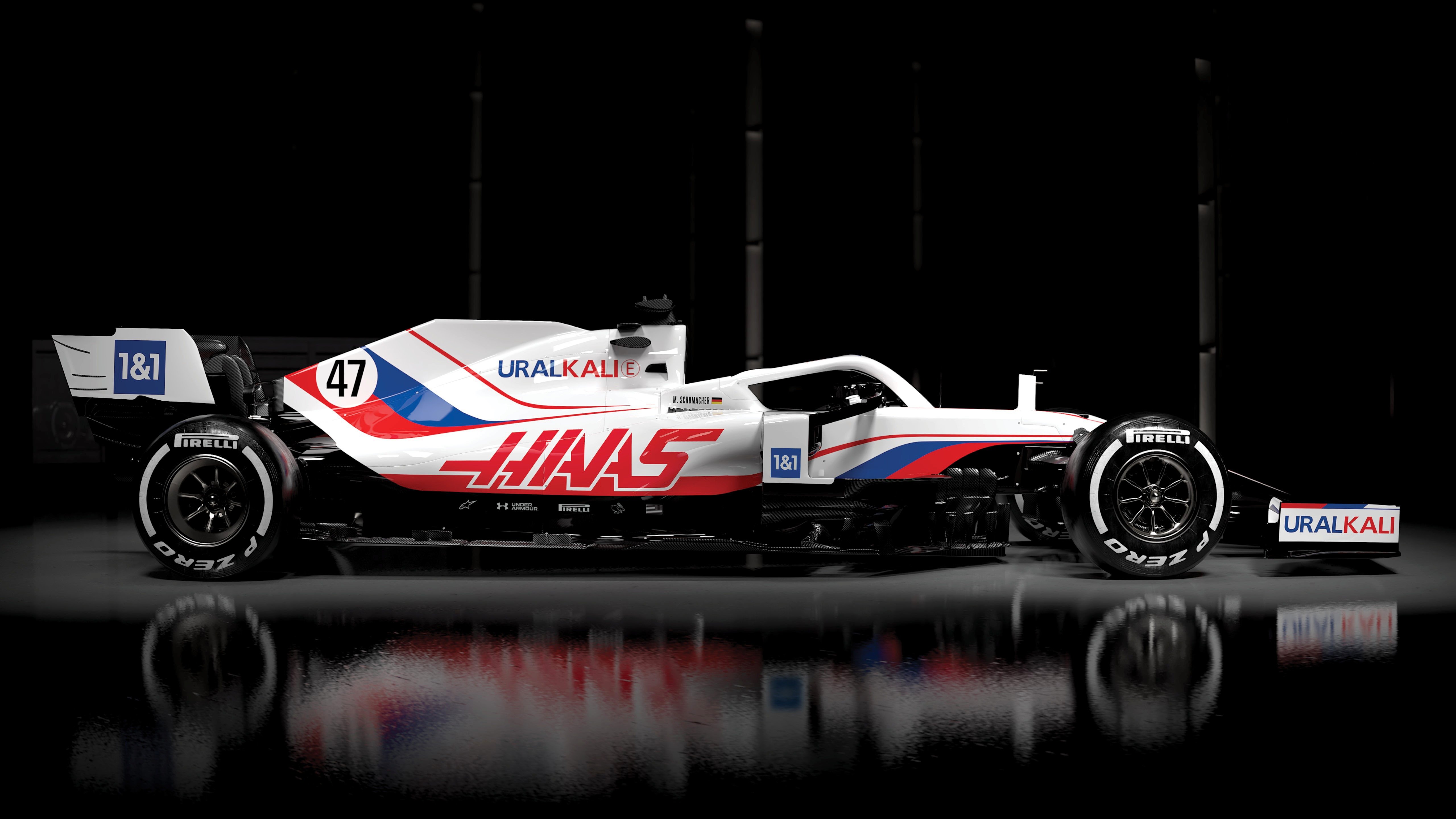 Haas VF 21 F1 Car Launch Picture