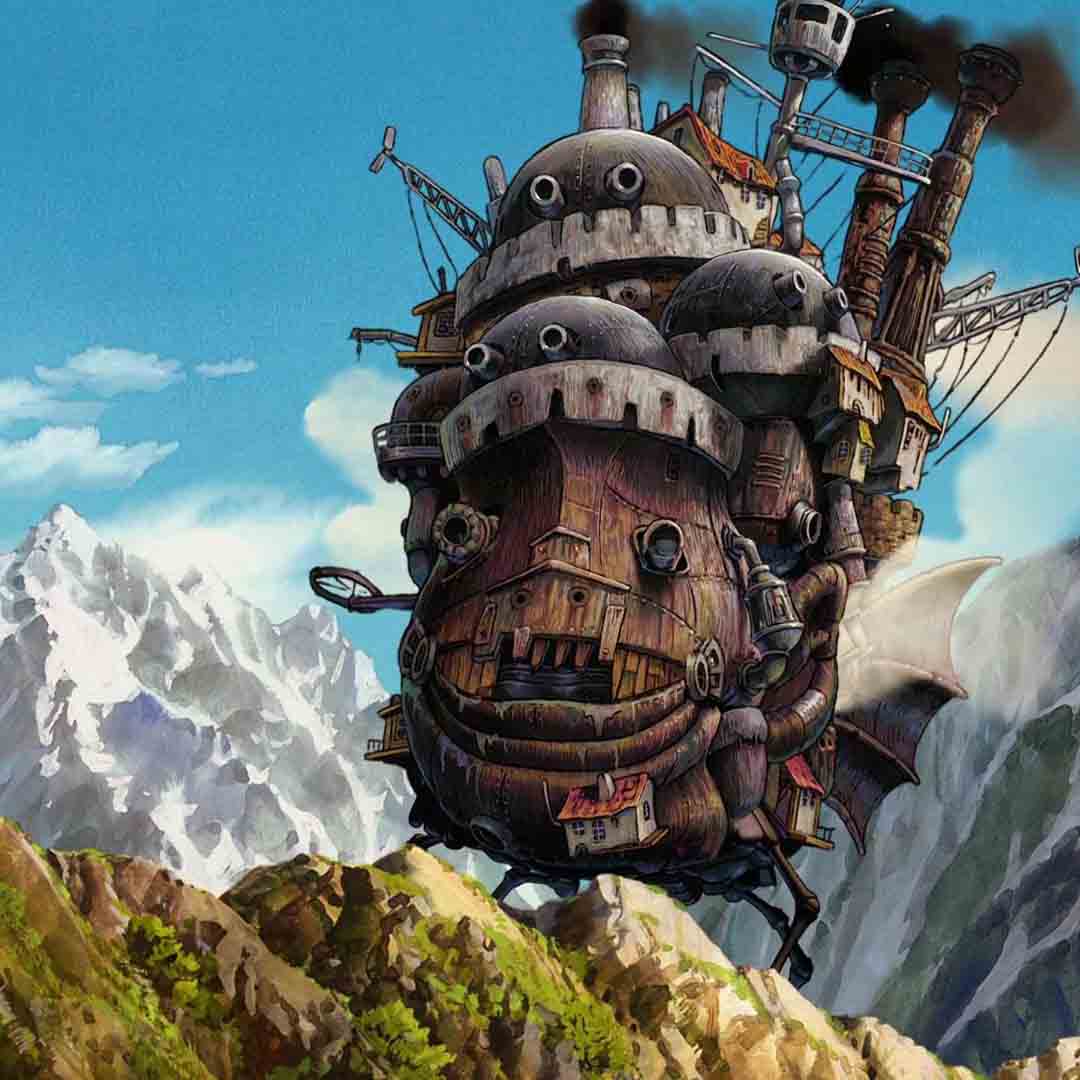 Howl`s Moving Castle Wallpapers Engine Free