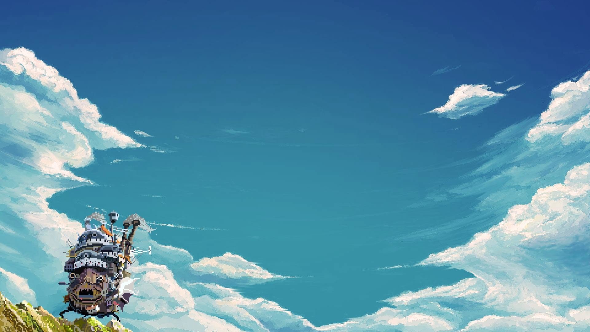 Latest HD Howls Moving Castle Iphone Wallpapers