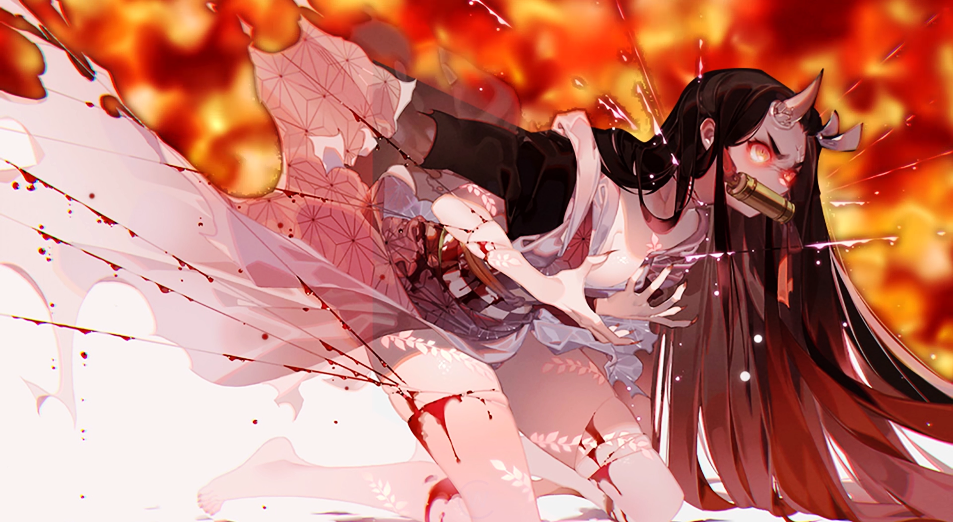 Demon Slayer Kimetsu no Yaiba Nezuko Kamado live wallpaper [DOWNLOAD FREE]