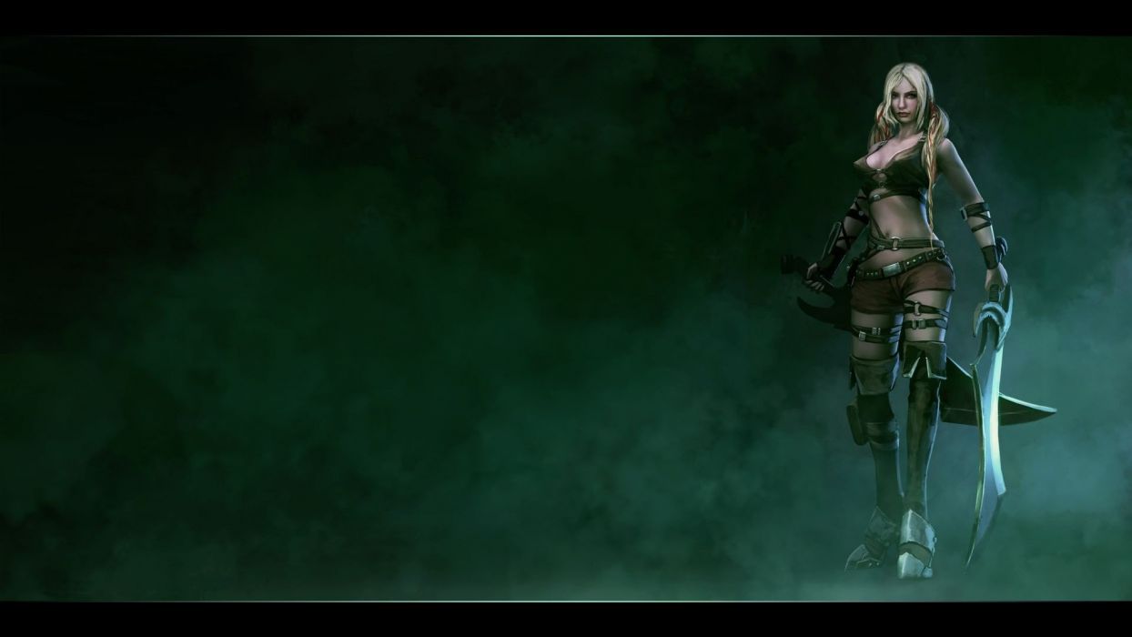 Blades of Time Ayumi game wallpaperx1080