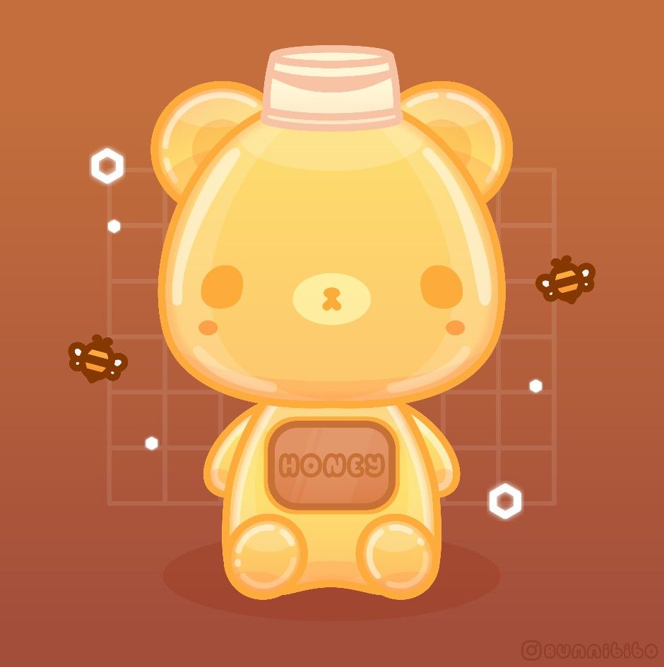 ✨✨Honey bear bottle✨✨. Honey bear bottle, Bottle drawing, Honey bear